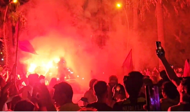 Marmaris, Türkiye'nin zaferini kutladı