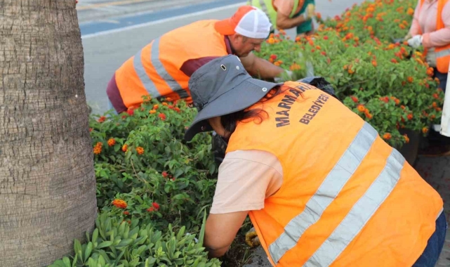Marmaris'te orta refüjlerde bakım çalışması başladı