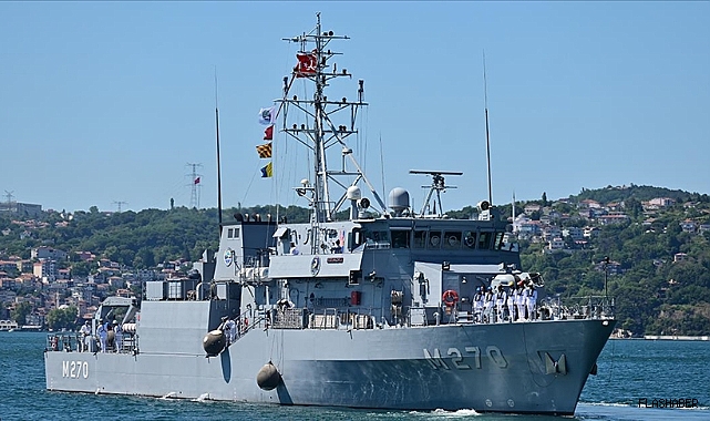 MAYIN TEHLİKESİNE KARŞI GÖREV YAPACAK GEMİLER KARADENİZ'E AÇILDI!