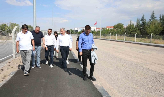 Melikgazi'den şehrin trafik yükünü alacak yeni yol