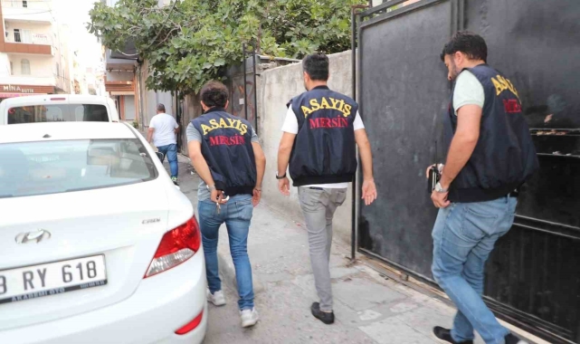 Mersin'de aranan 79 şahıs yakalandı
