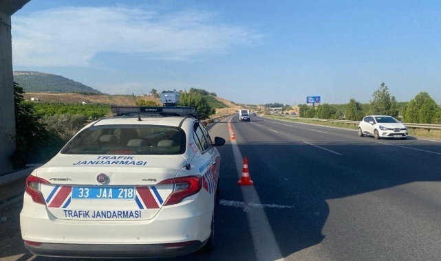 Mersin'de jandarma yerli radar sistemini kullanıyor