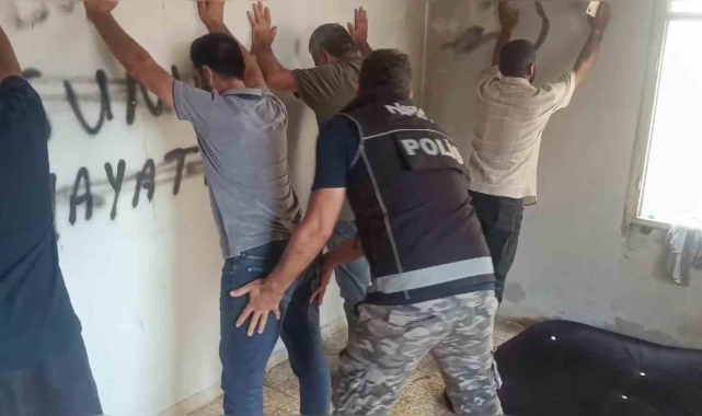 Metruk binalarda uyuşturucu kullananlara 'şok' baskın
