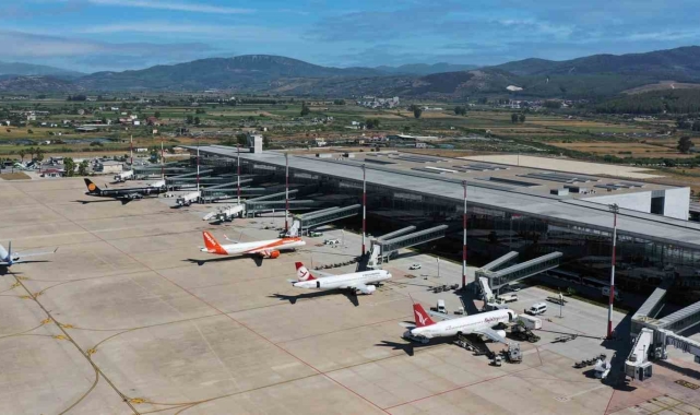 Milas-Bodrum Havalimanı 6 ayda 1 milyon 574 bin yolcuya hizmet verdi