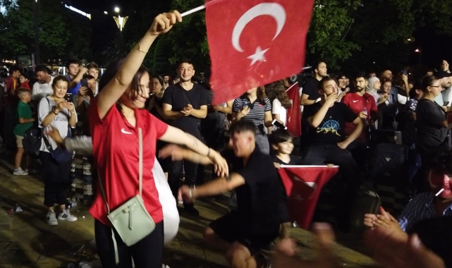 Milli takımın zaferi 'Giresun Karşılaması' ile kutlandı