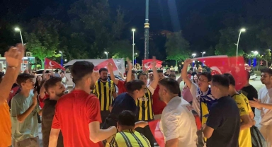 Millilerin Avusturya zaferi Burdur'da coşku ile kutlandı