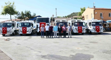 Mudanya'da temizlik filosu yeni araçlarla güçlendi