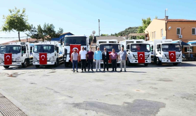 Mudanya'da temizlik filosu yeni araçlarla güçlendi