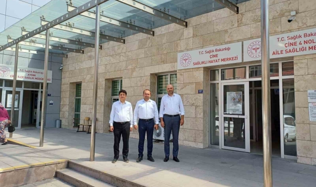 Müdür Şenkul, Çine'deki sağlık hizmetlerini yerinde inceledi