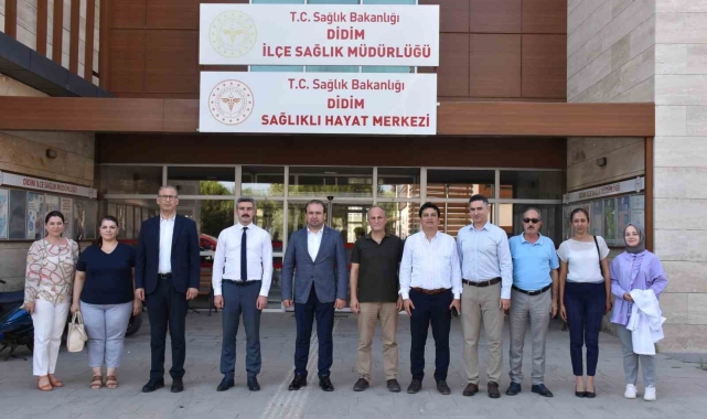 Müdür Şenkul, Didim'deki sağlık hizmetlerini yerinde inceledi