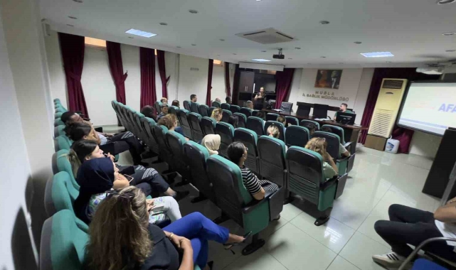 Muğla İl Sağlık Müdürlüğü'nden 'Afet ve Farkındalık' eğitimi