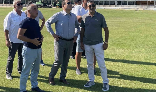 Muğla Valisi İdris Akbıyık, Bodrum Stadyumu'nu inceledi