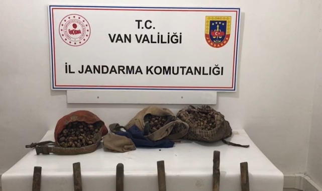 Muradiye'de toplanması yasak olan salep ele geçirildi