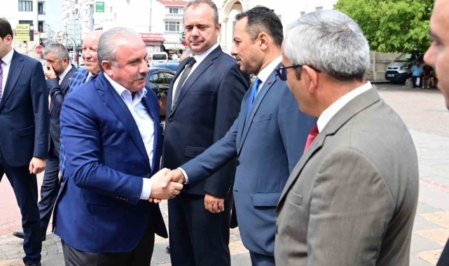 Mustafa Şentop Sinop'ta