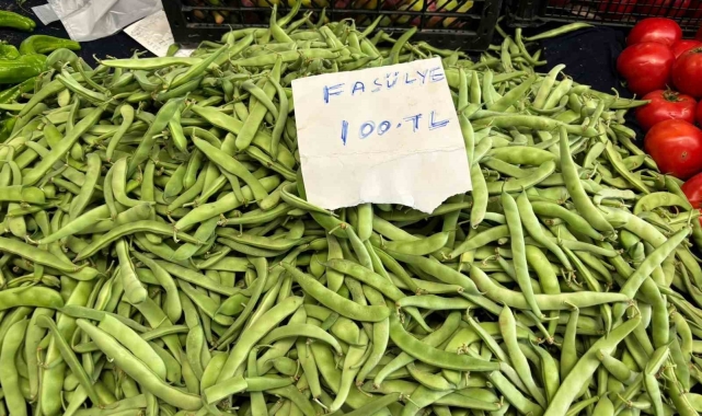 'Nazende' fasulye tezgâhlarda yerini aldı