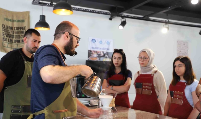 NEÜ, Türkiye'de barista eğitiminde öncü üniversite oldu
