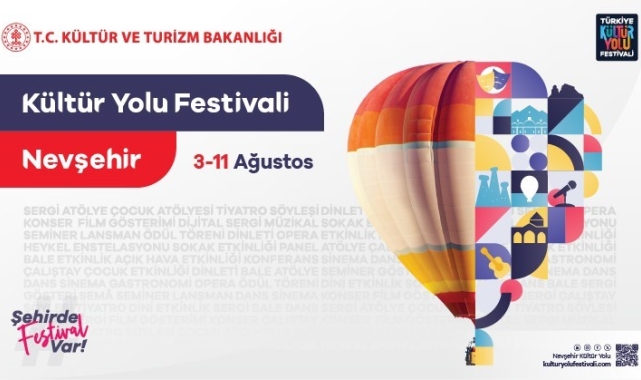 Nevşehir kültür yolu festivali başlıyor