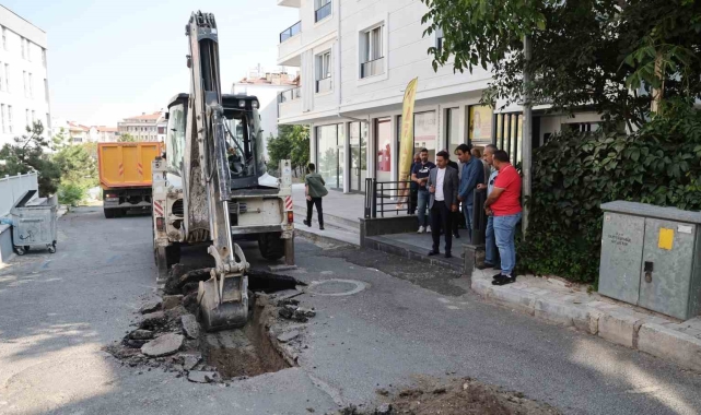 Nevşehir'de alt yapı yenileme çalışmaları başladı