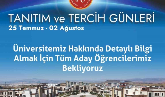 NEVÜ tanıtım ve tercih günleri düzenliyor