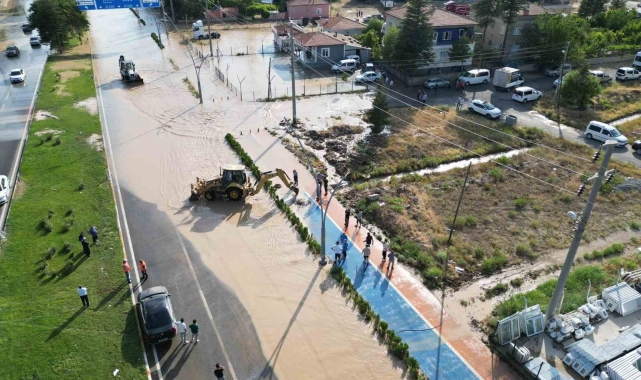 Niğde'de metrekareye 45,5 kilogram yağmur yağdı