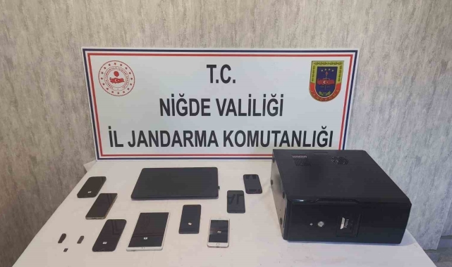 Niğde'de şantaj çetesine jandarmadan darbe