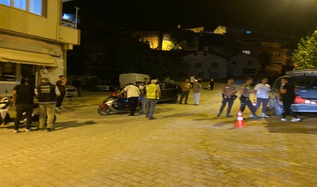 Niksar'da asayiş uygulaması yapıldı