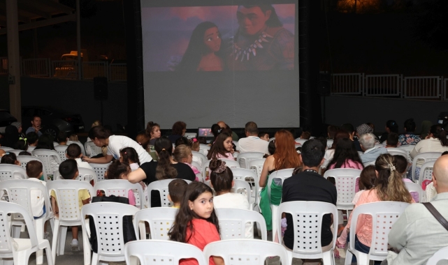 Nilüfer'de çocuklar açık hava sinemasında eğlenecek