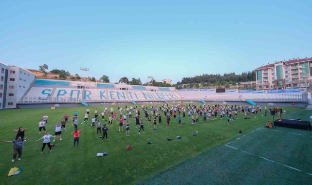 Nilüferliler sporla zinde kalıyor