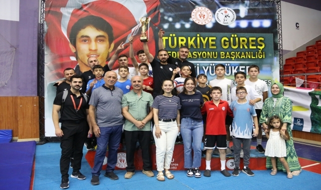 Ordu'da, 11-13 Yaş Altı Erkekler Grekoromen Güreş Türkiye Şampiyonası sona erdi