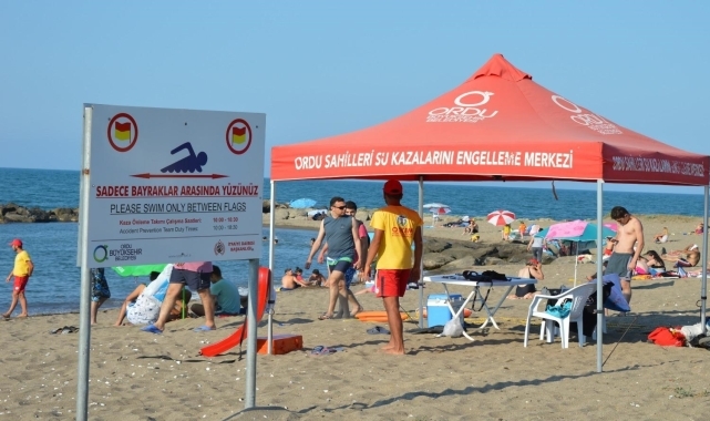 Ordu'da son bir ayda denizde boğulma tehlikesi geçiren 39 kişi kurtarıldı