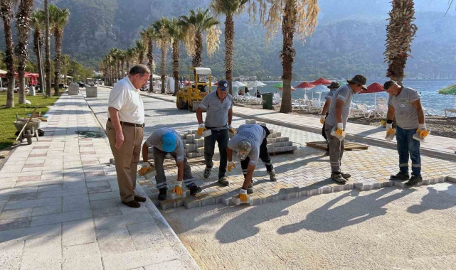 Ören'de çalışmalar hız kesmeden devam ediyor