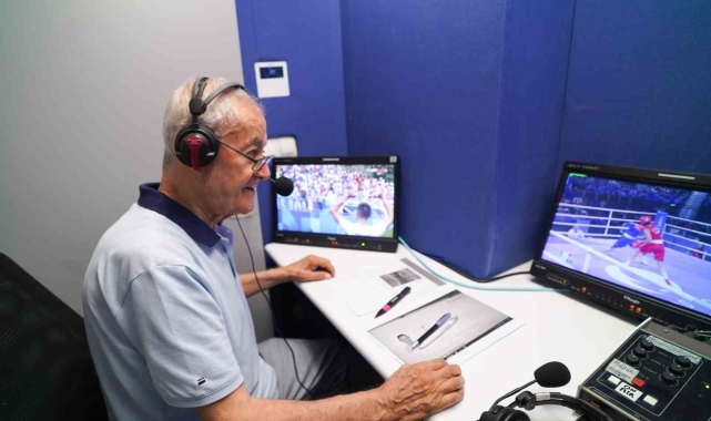 Orhan Ayhan, 7 ayrı olimpiyatlarda spikerlik yaparak kendi rekorunu egale etti