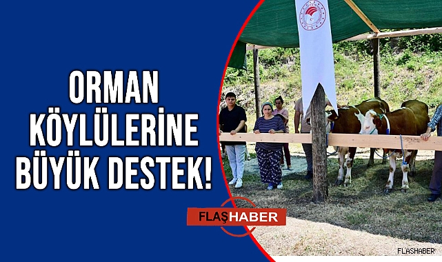 ORKÖY DESTEKLERİ SİNOP KÖYLERİNDE UMUT OLDU!
