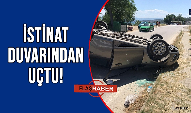 SİNOP'TA ŞAŞIRTAN KAZA!