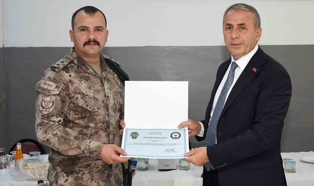 Özel Harekat Şube Müdürlüğünde veda