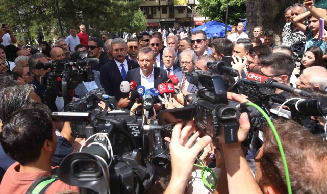 Özgür Özel: "Filistin'deki katliama 'dur' deme zamanıdır"