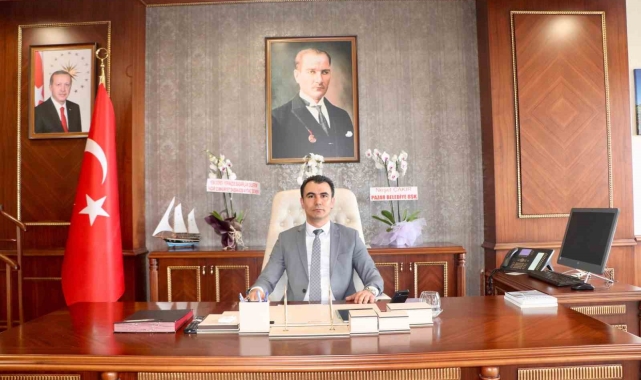 Pazar'a kaymakam olarak atanan Hamza İnam göreve başladı