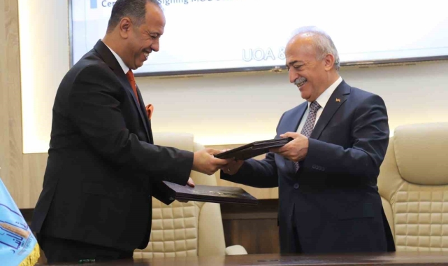 Rektör Çomaklı Irak ziyaretini, 10 iş birliği ile tamamladı