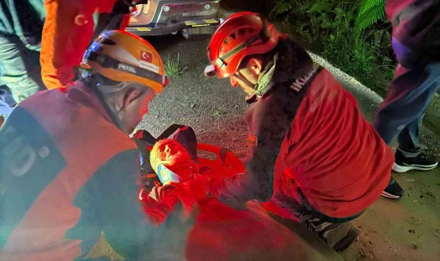 Rize'de kaybolan vatandaş kurtarma ekipleri tarafından bulundu