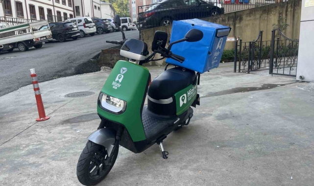Rizeli gençlerden kuryeleri rahatlatacak elektrikli motor projesi