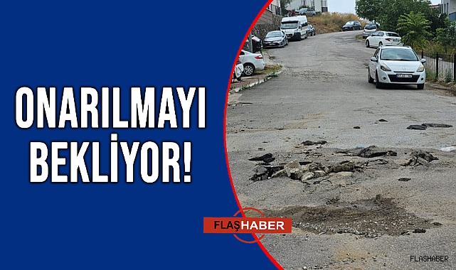 SAĞANAK YOLA ZARAR VERDİ!