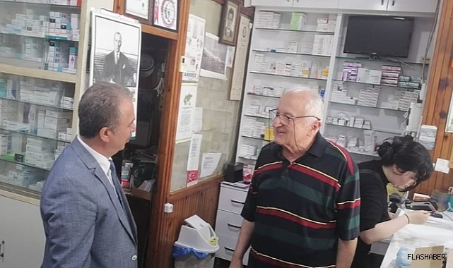 SAĞLIK MÜDÜRÜ DR. METİN ARSLAN ECZANE ZİYARETLERİNDE BULUNDU!