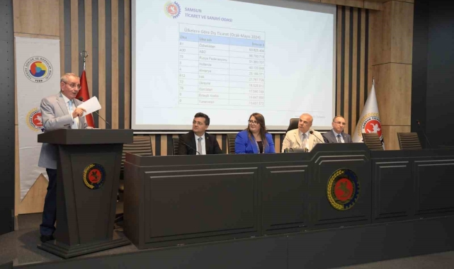 Samsun altı ayda 681 milyon dolarlık ihracat yaptı