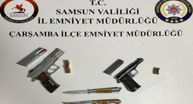 Samsun'da çıkan silahlı ve bıçaklı kavgayla ilgili 4 şüpheli yakalandı