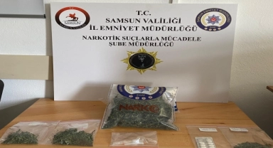 Samsun'da düzenlenen uyuşturucu operasyonunda 1 zanlı yakalandı