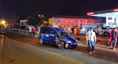 Samsun'da iki hafif ticari aracın çarpıştığı kazada 1 kişi yaralandı