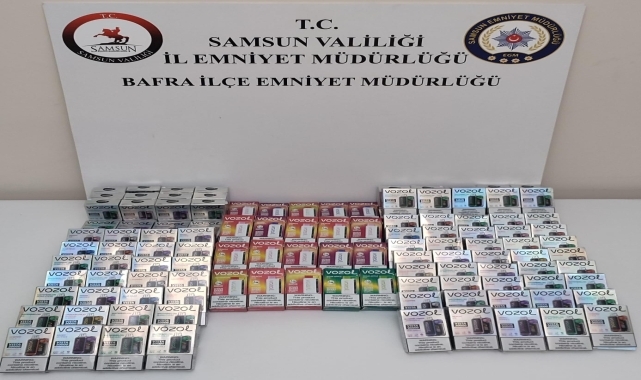 Samsun'da kaçakçılık oerasyonunda 2 kişi yakalandı