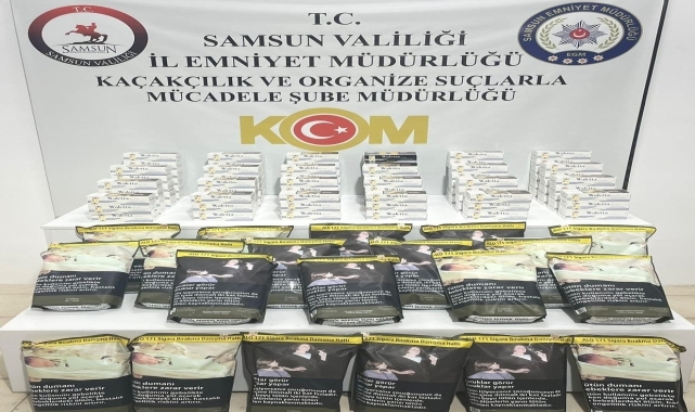 Samsun'da kaçakçılık operasyonunda 1 şüpheli yakalandı
