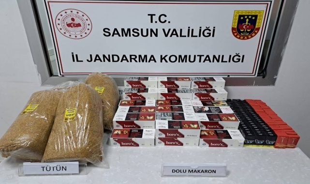 Samsun&#039;da kaçakçılık operasyonunda 1 zanlı yakalandı