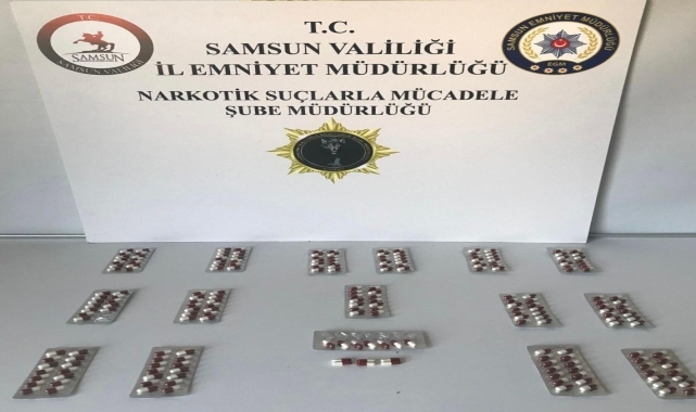 Samsun'da narkotik denetimlerinde 40 şüpheli yakalandı
